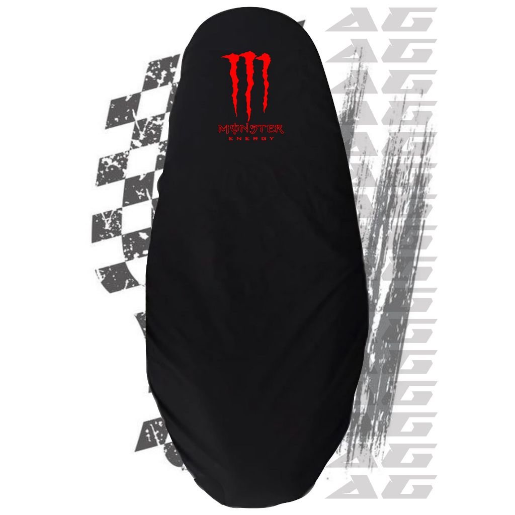 SARUNG JOK MOTOR BEAT COVER JOK MOTOR BEAT LOGO MOSNTER SARUNG JOK BEAT