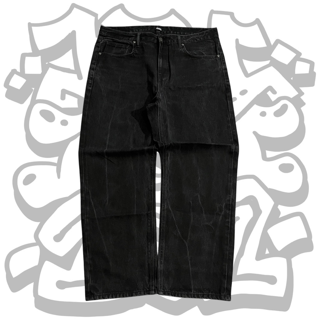LONGPANTS MUSINSA STANDARD BLACK WASH