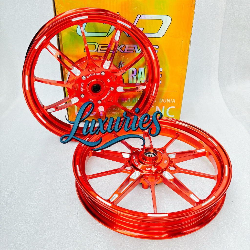 VELG DELKEVIC DND X-SPEED MIO SPORTY MIO M3 XSPEED PALANG 10 PREMIUM