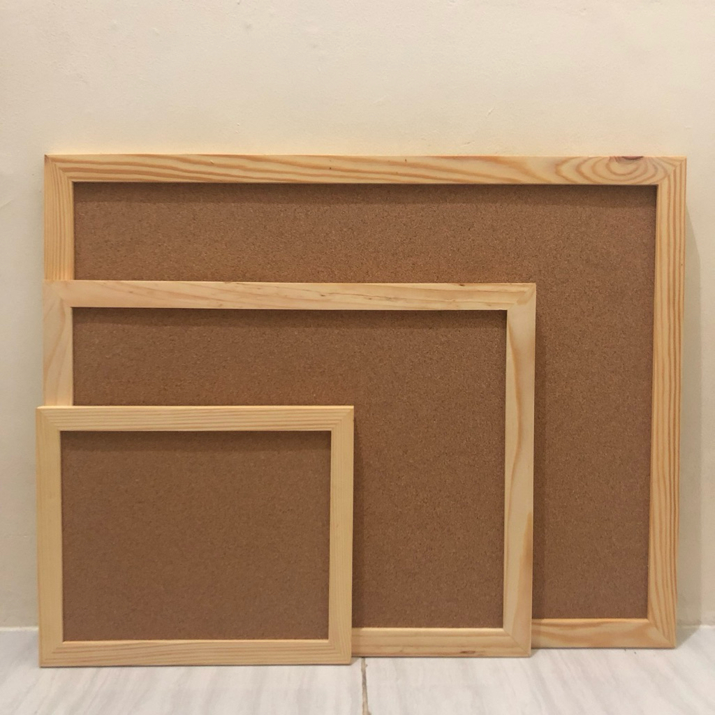 

FURNIBY | Corkboard 40x60 papan mading cork