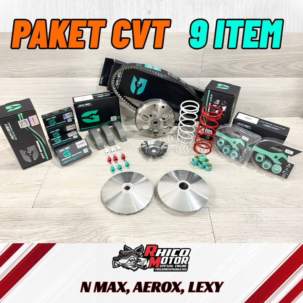 PAKET CVT 9 ITEM CVT FULL. NMAX, AEROX, LEXY