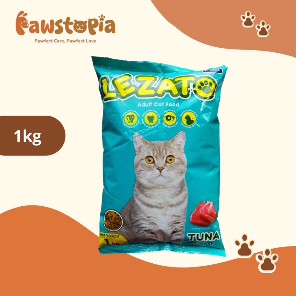Lezato Adult Makanan Kering Kucing 1 Kg / Pakan Kucing Lezato
