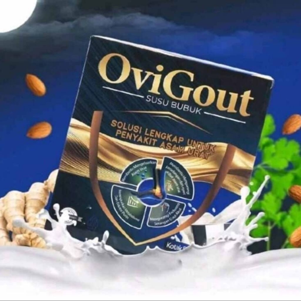 

Ovigout Susu Herbal Untuk Asam Urat & Nyeri Sendi Original