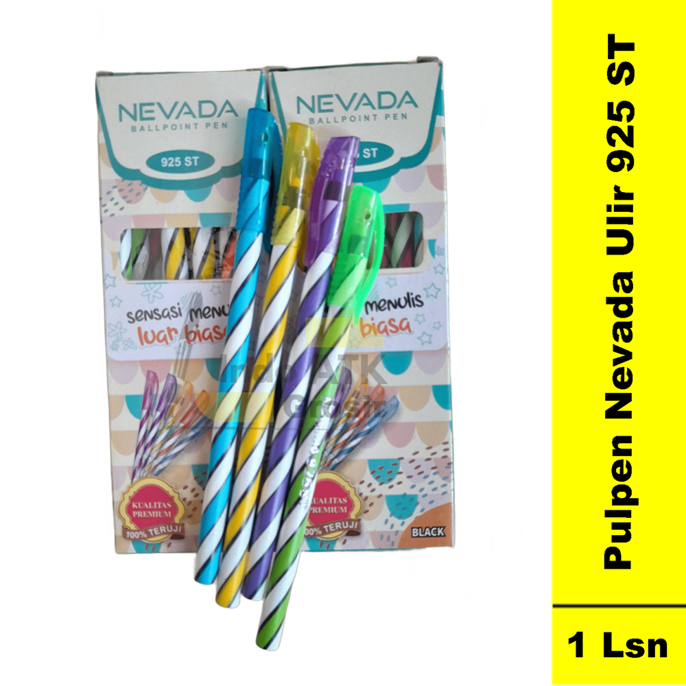 

1 Lusin pena Ulir Nevada 925 / pena ulir / pulpen ulir nevada