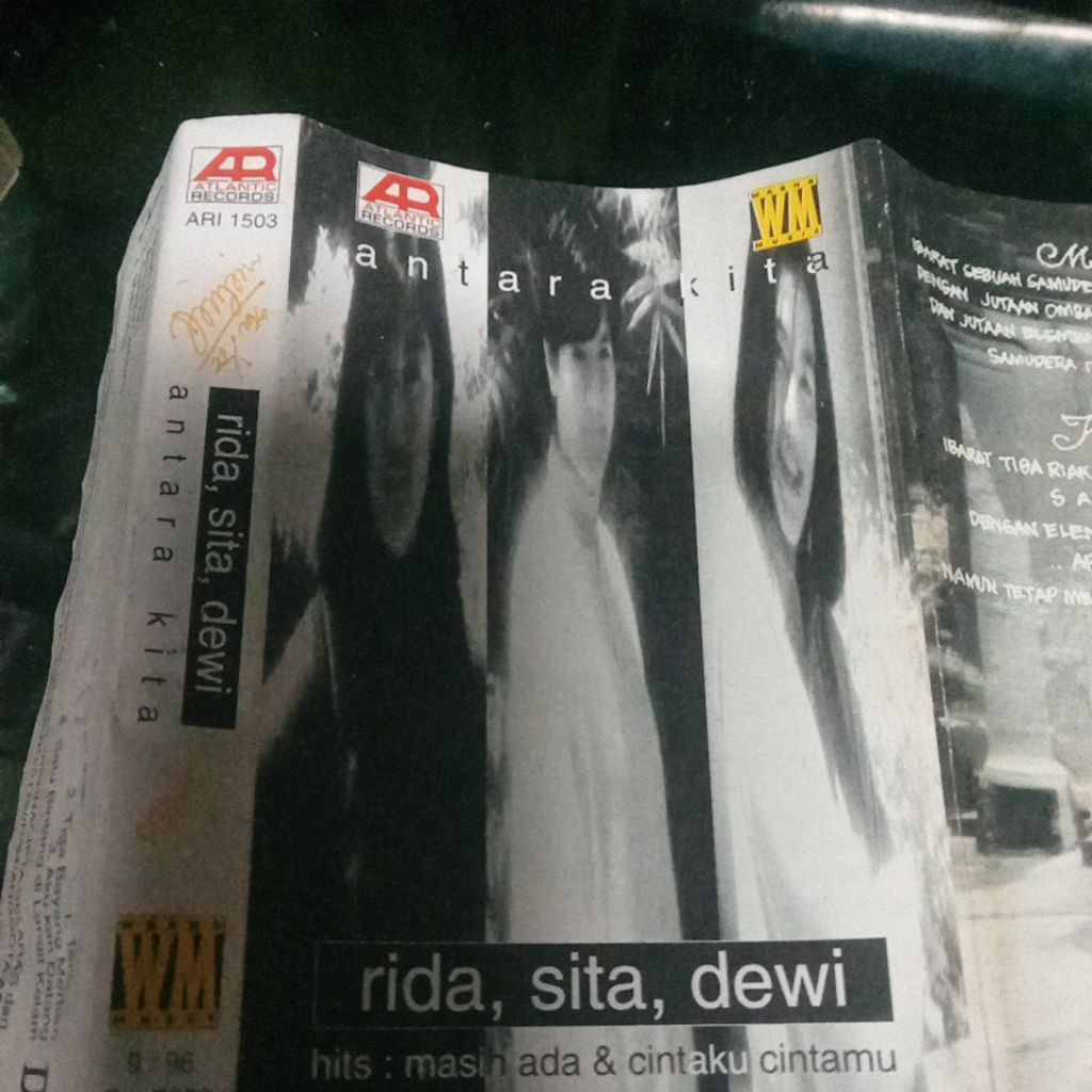 kaset pita RIDA, SITA, DEWI XX033