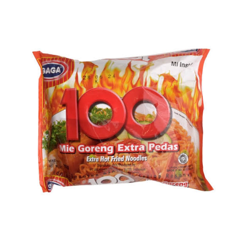 

Mie Goreng Pedas Gaga / Mie 100 / Samyang Versi Murah