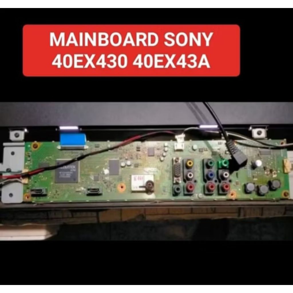MAINBOARD TV LED SONY KLV-40EX43A/40EX430 BEKAS NORMAL