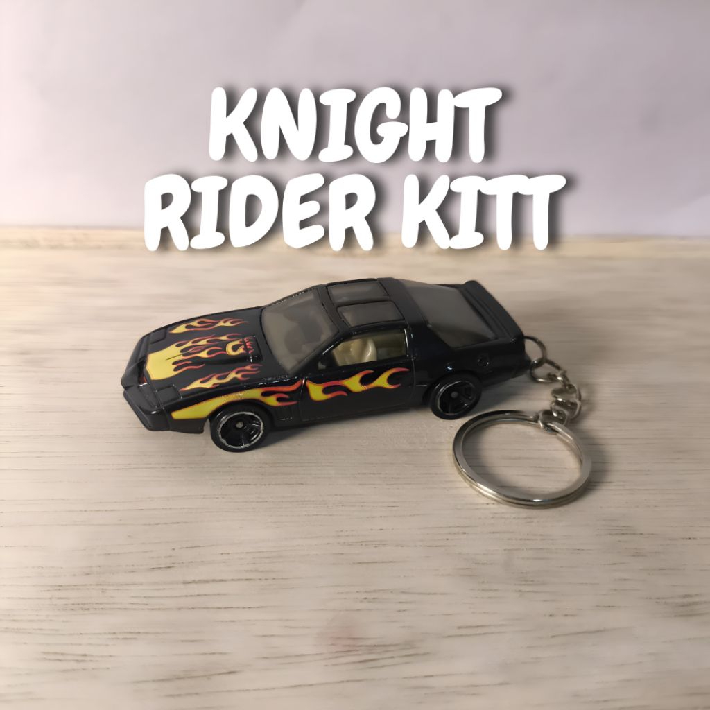 Gantungan Kunci Hotwheels ( Keychain Hotwheels ) Knight Rider KITT