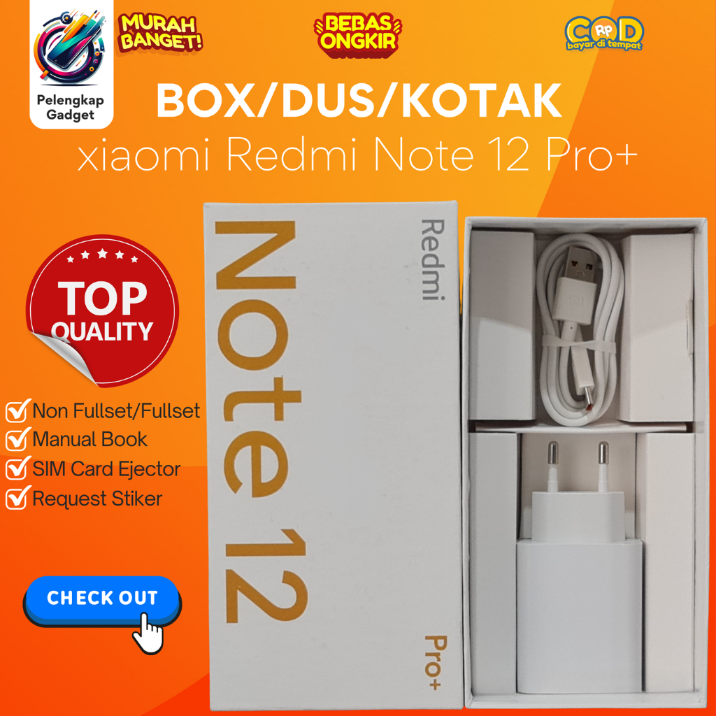 

BOX/DUS/KOTAK xiaomi Redmi Note 12 Pro+