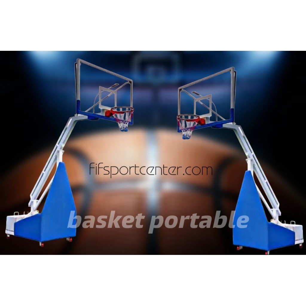 TIANG BASKET PORTABLE/ RING BASKET PORTABLE