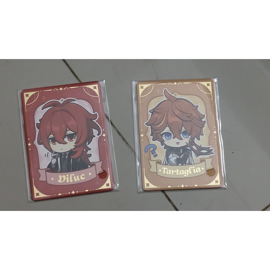 CARD DILUC CARD CHILDE FEST