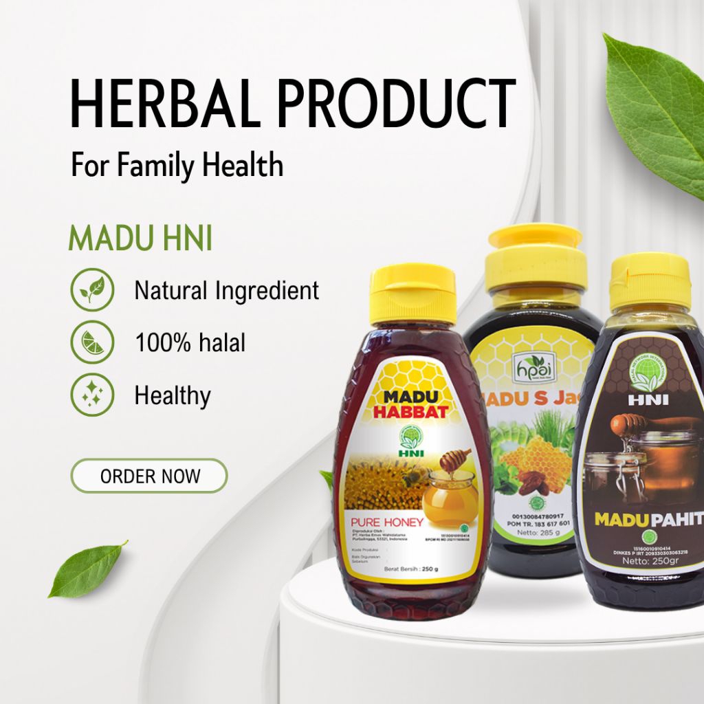

MADU HNI Madu Sapu Jaga S / Madu Pahit / Madu Habbat