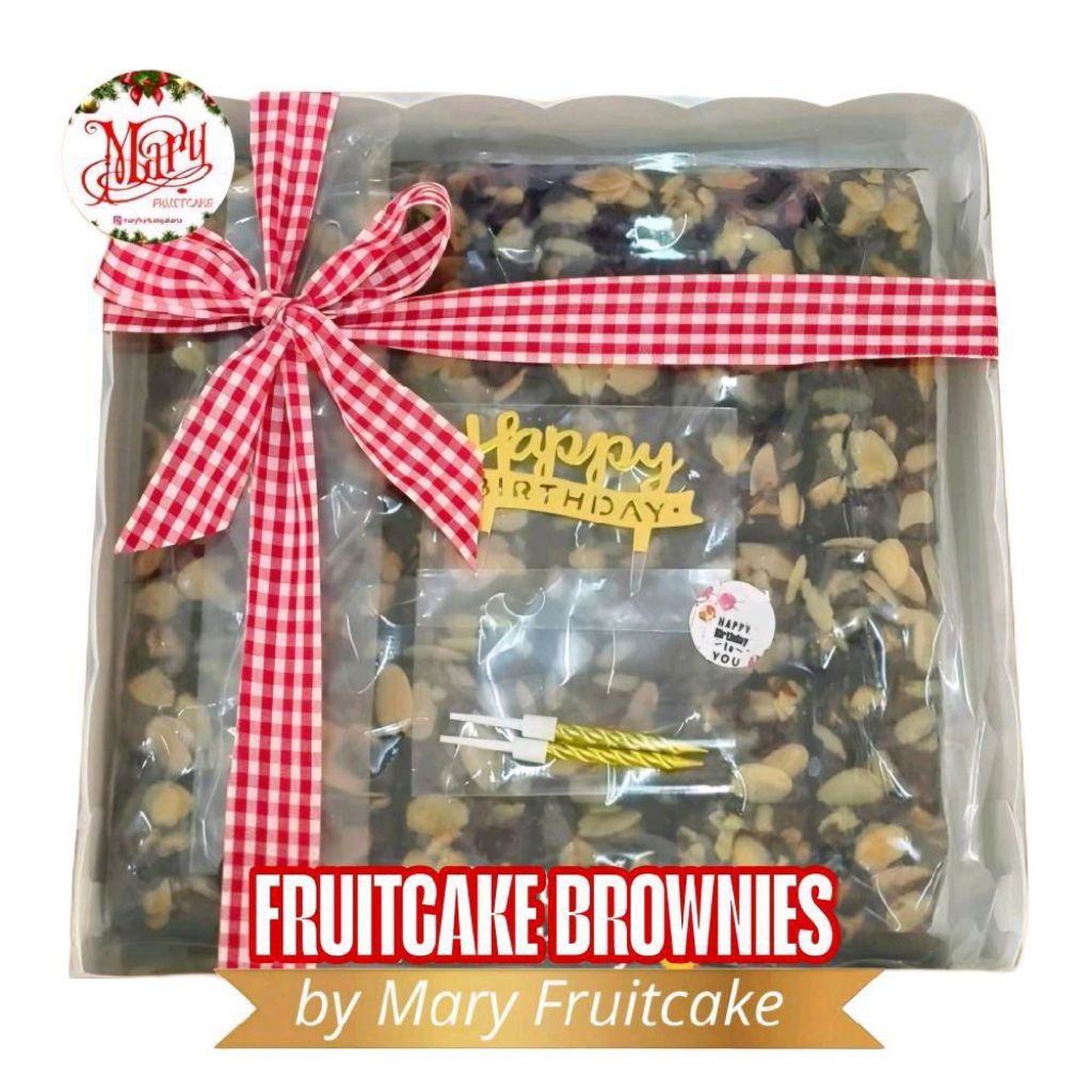 

Fruitcake Brownies by Mary Fruitcake 25x25cm