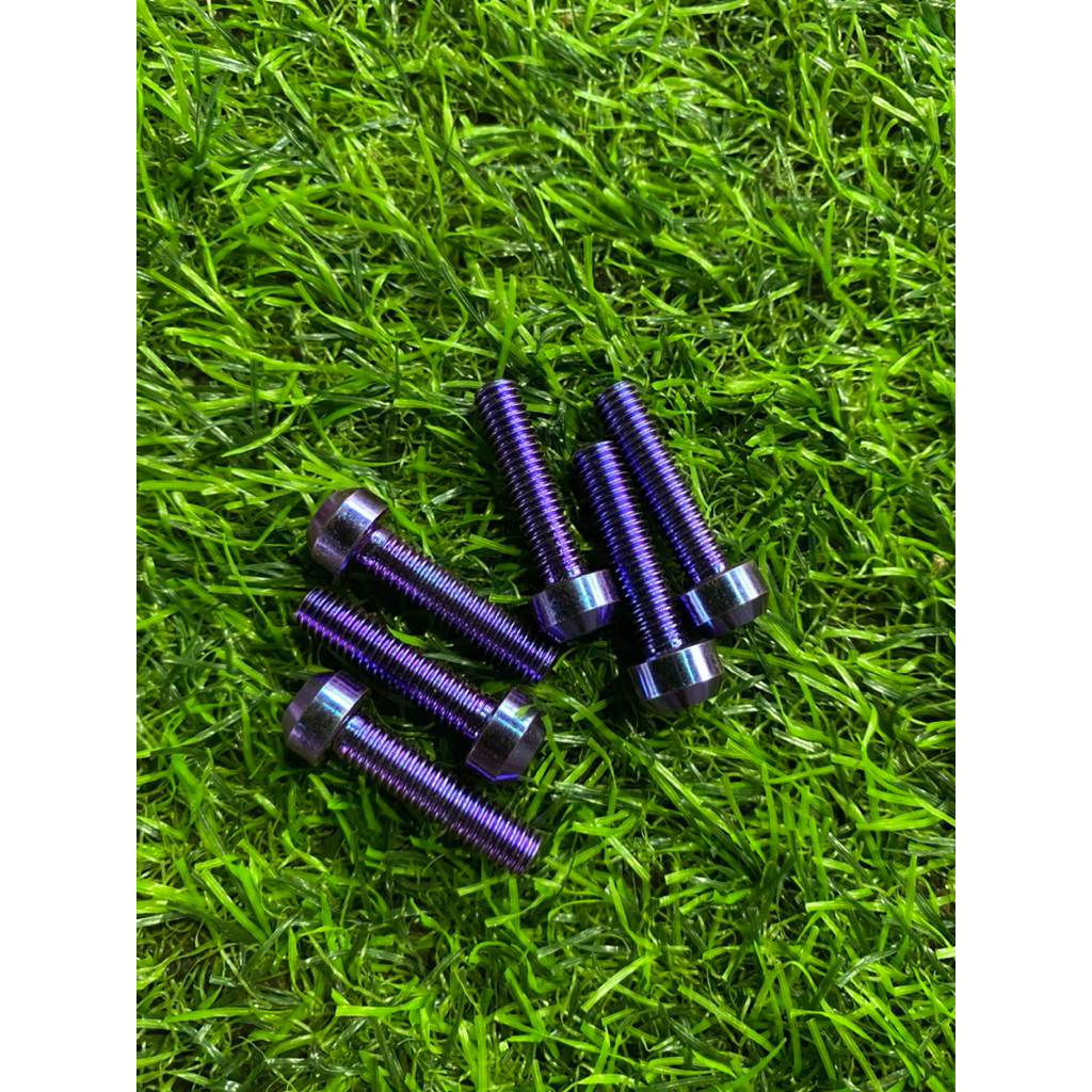 Baut titanium m6x25 drat 10 small