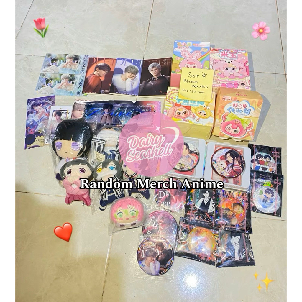 Random Merch  , Pin Haikyuu , tgcf , Merch Love And Deepspace , WAJIB BACA DESKRIPSI