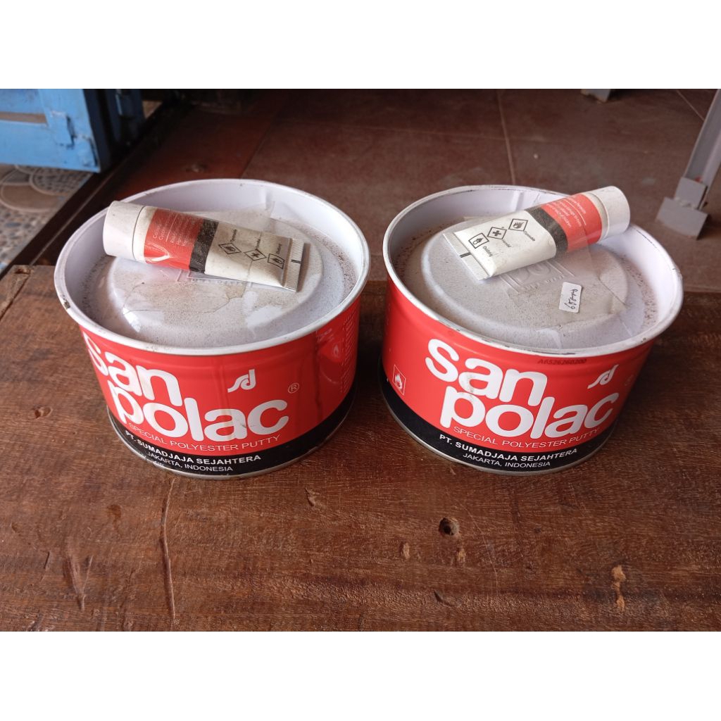 San Polac Special Polyester Putty (Dempul San Polac 1 Kg).