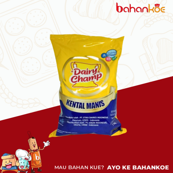 

DAIRY CHAMP KENTAL MANIS BANTAL BAG 1 KG