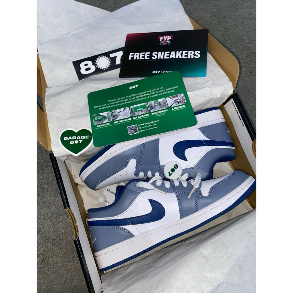 nike air jordan 1 low ashen slate