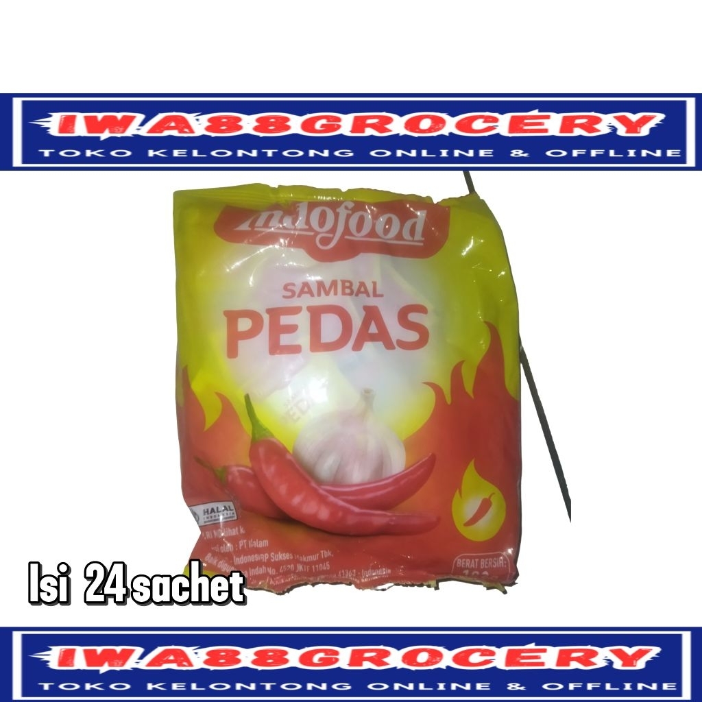 

Indofood saus sambal stick isi 24 sachet