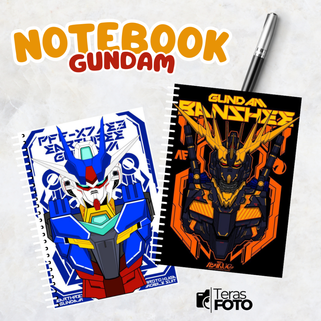 

Notebook Ukuran A5 Spiral GUNDAM