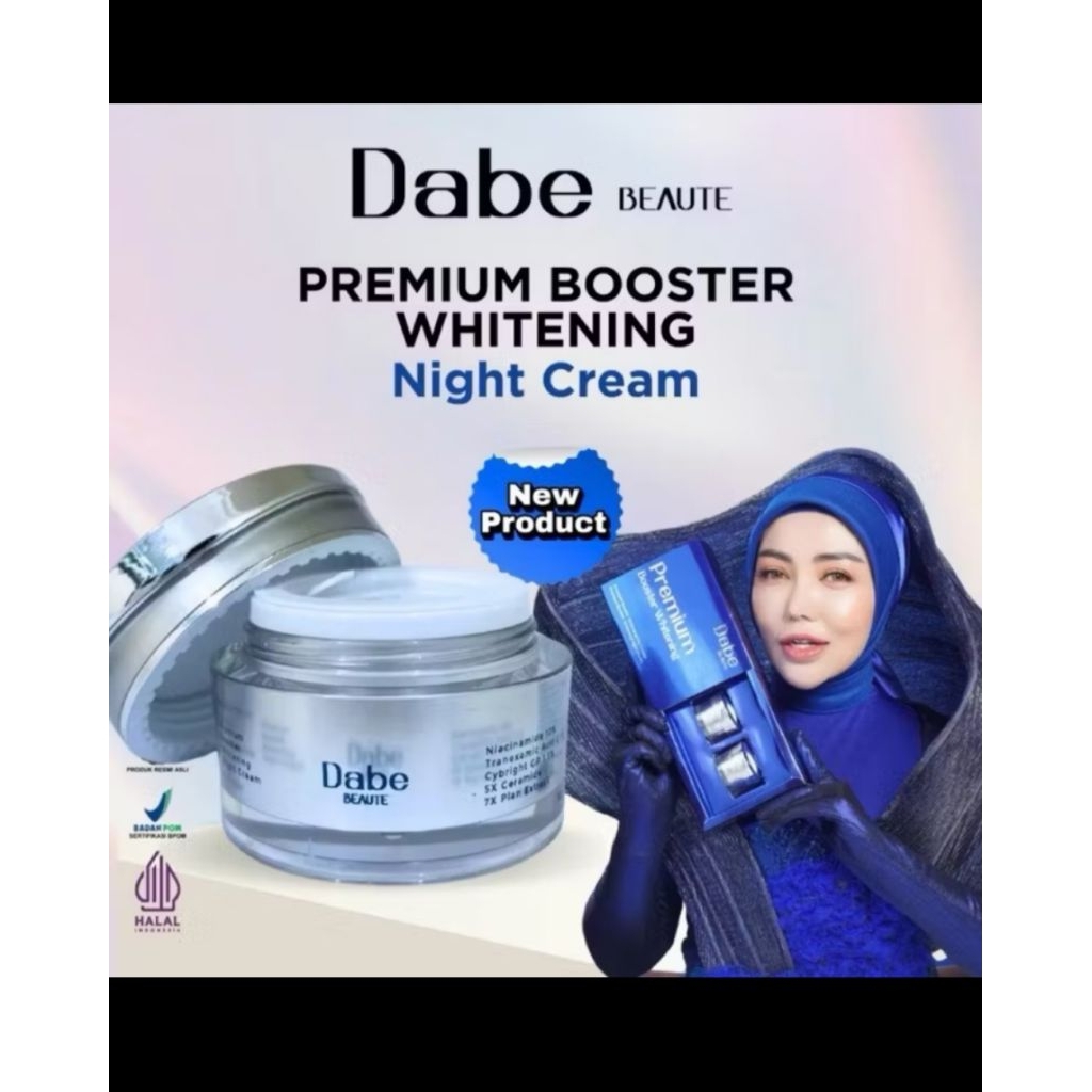 Dabe Beauty Night Whitening Premium Booster