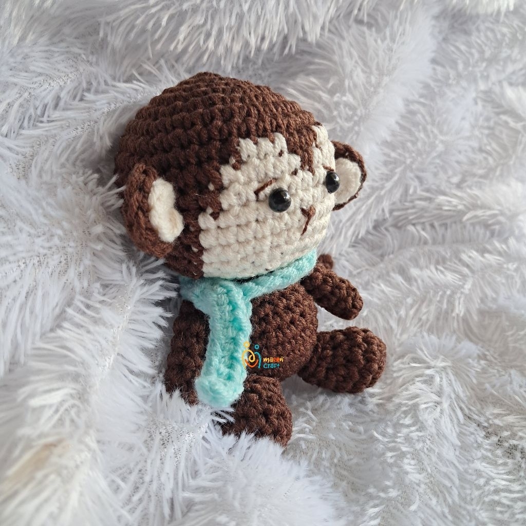 Maeen Craft | Little Monkey | Monyet Kecil | Ganci Monyet | Keychain Monkey