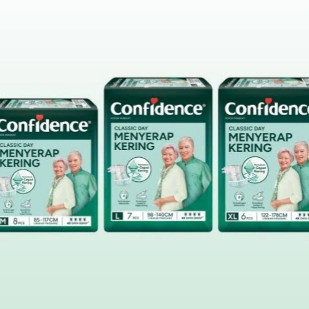 POPOK DEWASA CONFIDENCE PEREKAT