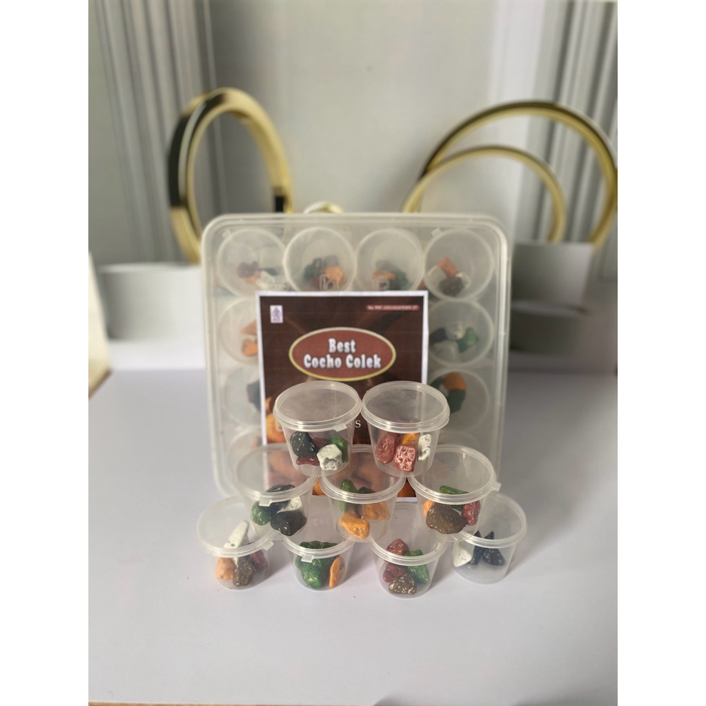 

30pcs coklat kerikil Arab eceran 2 ribuan isi 7 gram / 1 box coklat viral bentul batu / jajanan anak sd viral cokelat chocho kerikil / snack anak viral / snack grosir / ide usaha jajanan anak viral