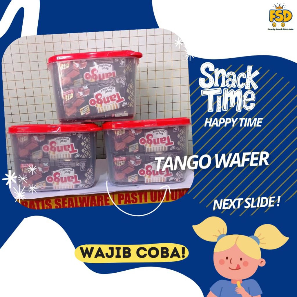 

1 Box Tango Wafer@16gr/pcs (isi 20 pcs)