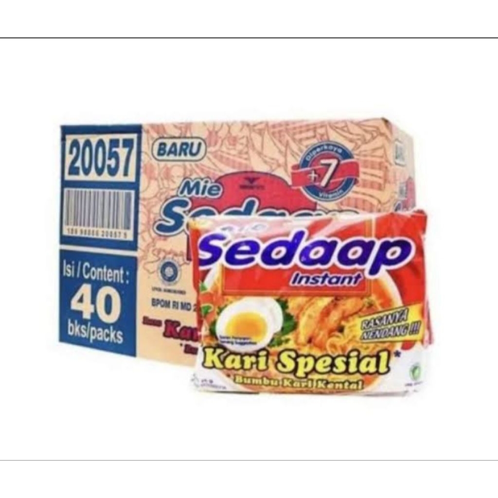 

Mie Sedaap Kari Spesial 1 dus