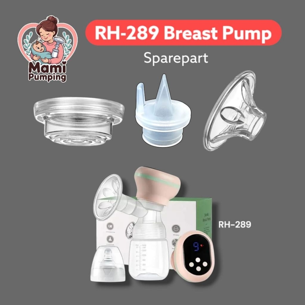RH-289 Breast Pump Sparepart / Karet pompa asi tipe RH-289 / Suku cadang pompa asi rh-289 / Valve RH