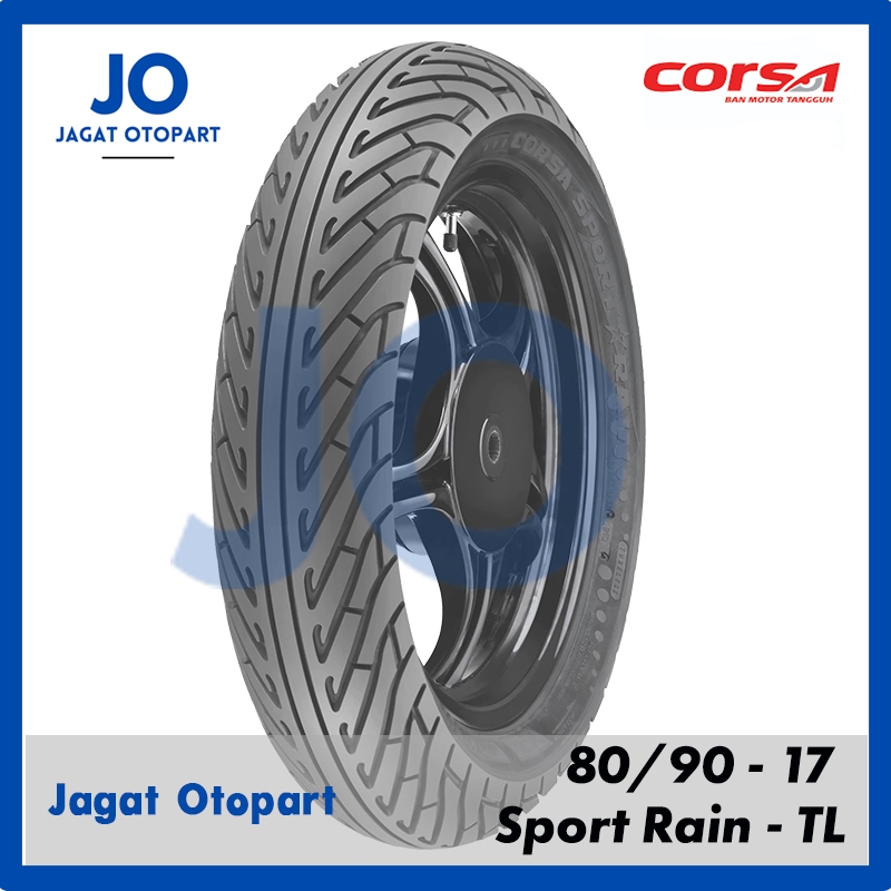 JAGAT Corsa Sport Rain 80/90-17 Ban Motor Tubeless