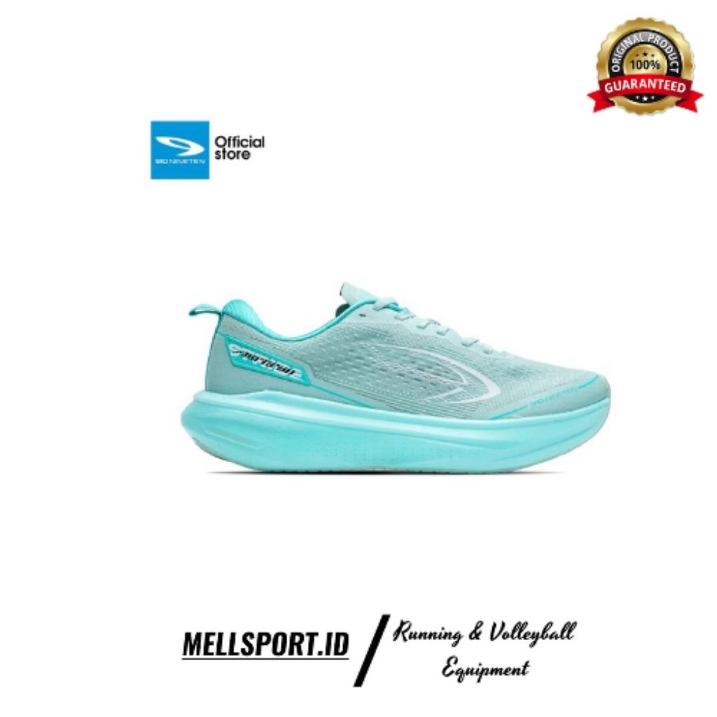 SEPATU LARI 910 NINETEN AURORUN STRIDE - Hijau mint/hijau tosca
