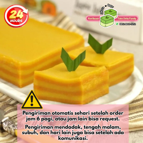 

Kue Basah / Kue Subuh / Kue Talam Lapis (Fresh dan Murah)