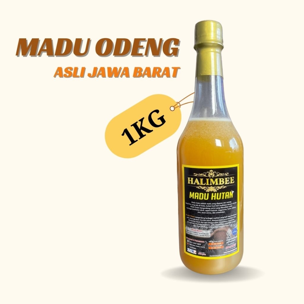 

Madu ODENG Murni 300gram GARANSI 100xlipat - HALIMBEE