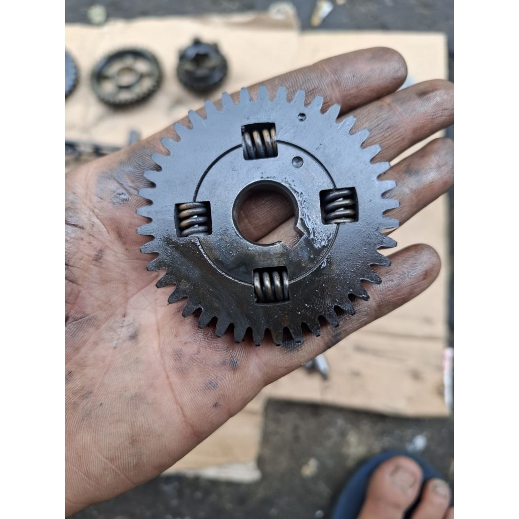 gigi jeroan motor byson karburator copotan ori