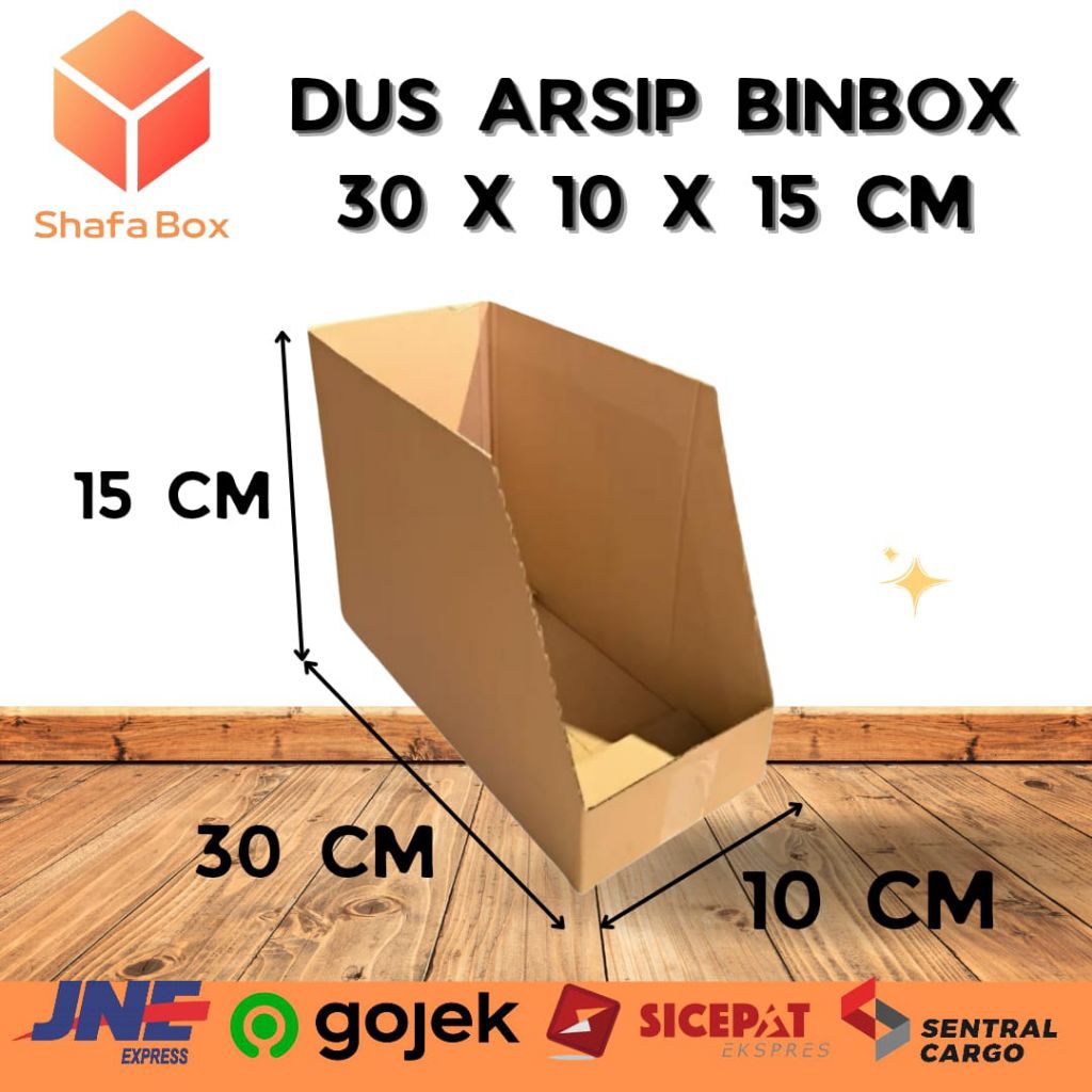

Kardus Arsip Bin Box 30x10x15cm
