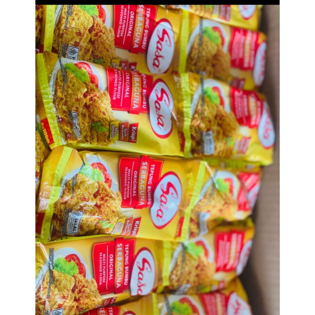 

Tepung bumbu sasa serbaguna rentengan 1 dus