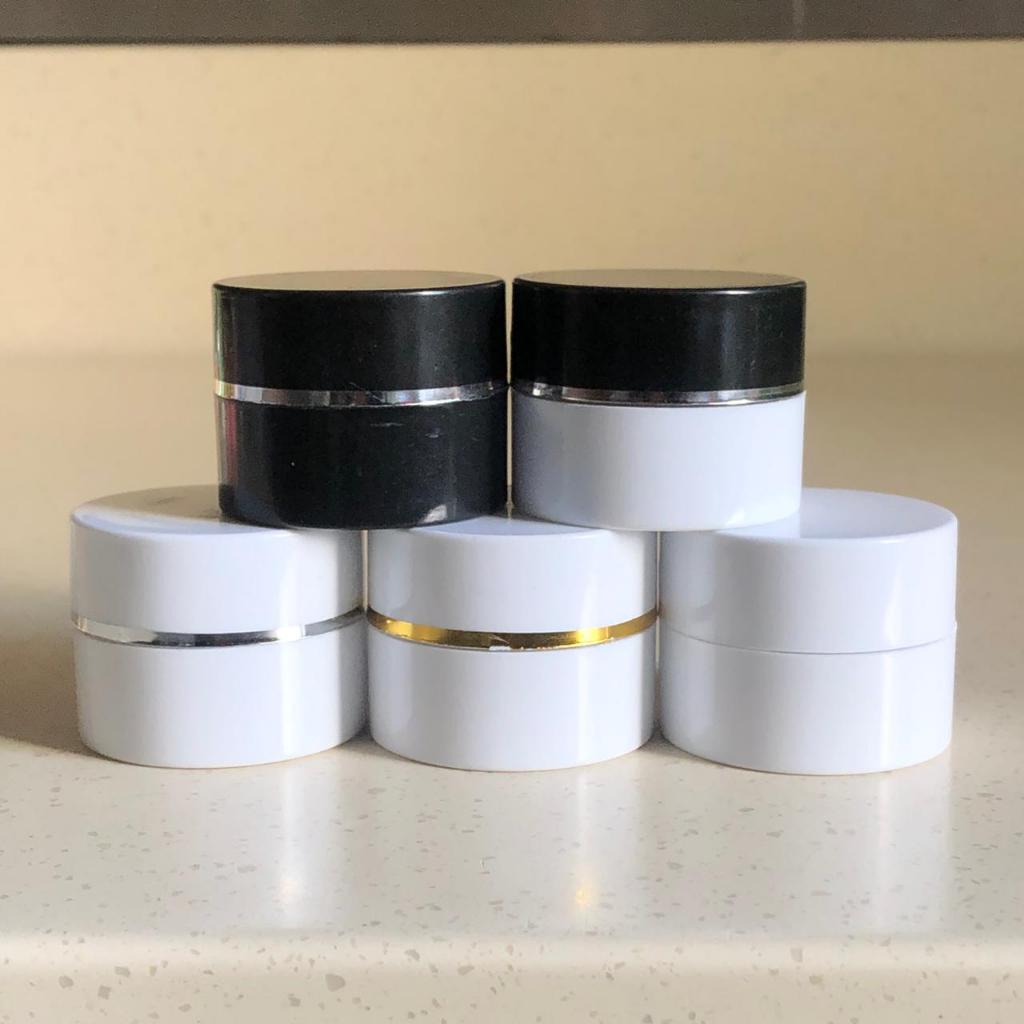 [BISA ECERAN] Pot Cream PS 10gr HITAM PUTIH / Pot PS 10gr / Pot PS 10 gram