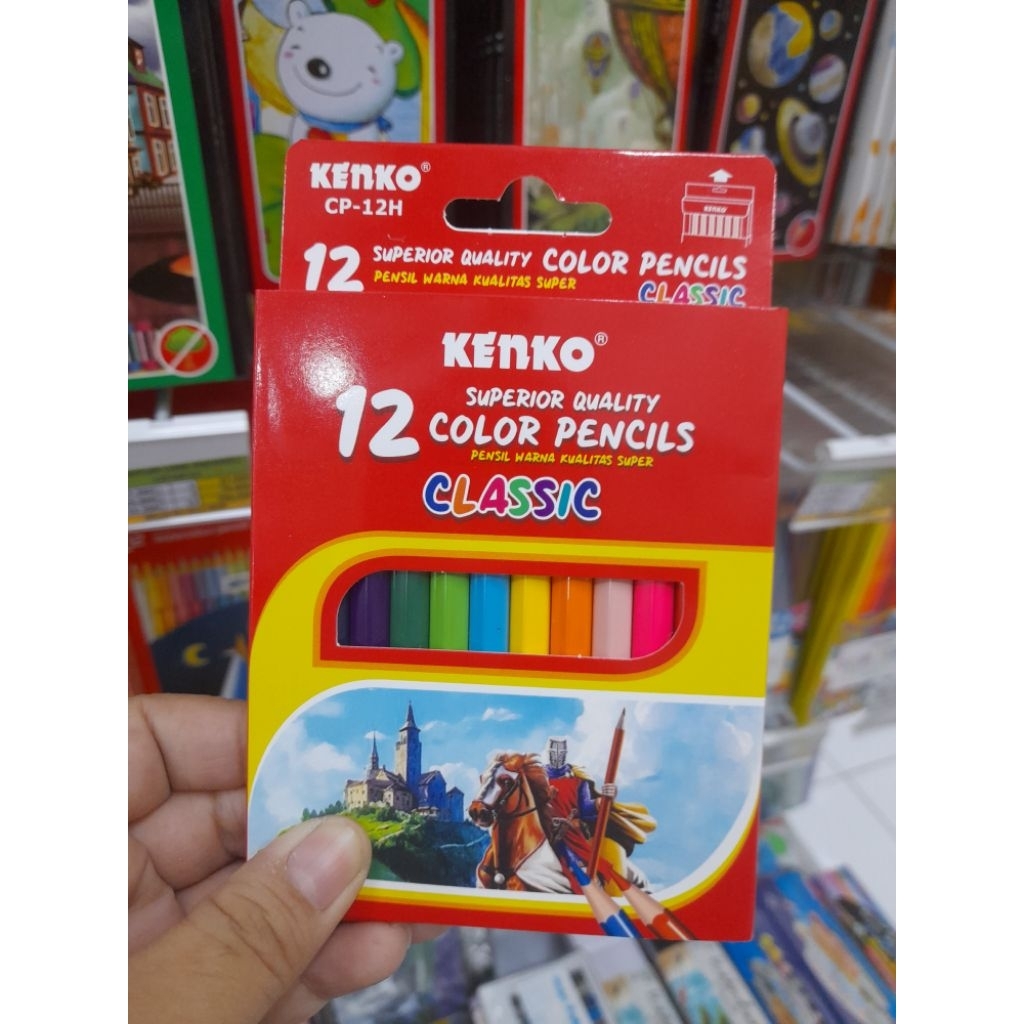 

KENKO PENSIL WARNA KECIL ISI 12