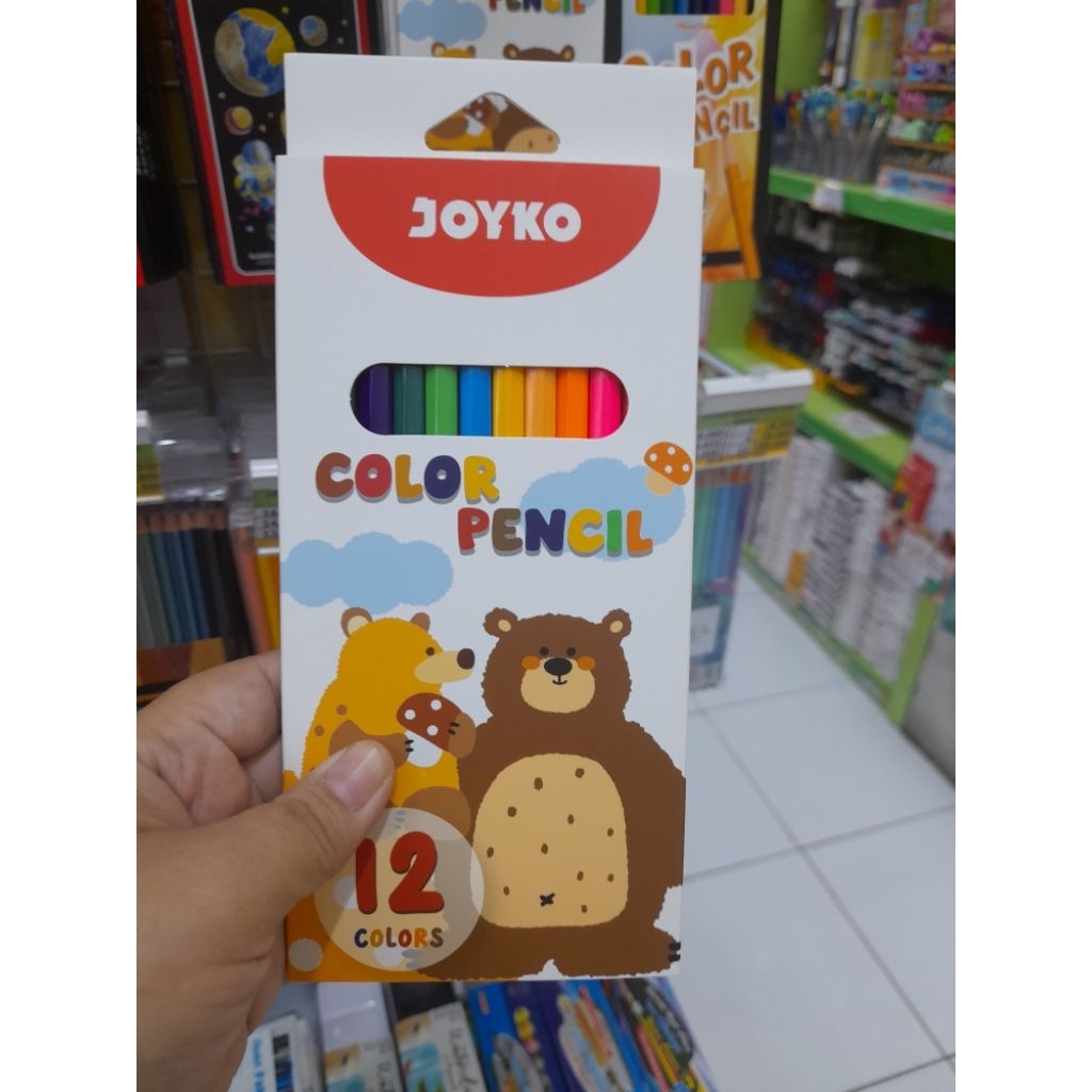 

JOYKO PENSIL WARNA ISI 12