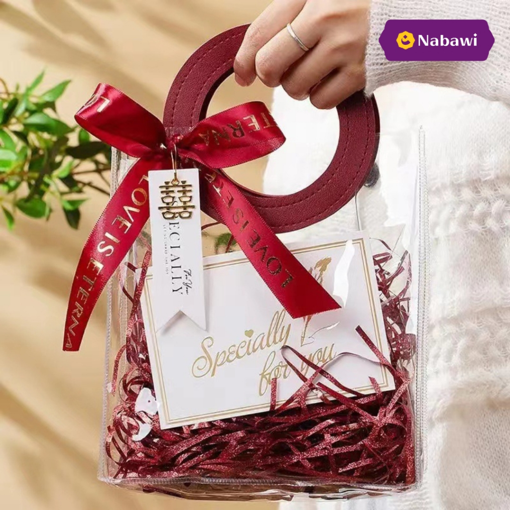 Tas Mika PVC Tas Souvenir Totebag Goodie Bag Tas Kemasan Oleh Oleh Haji Umroh Tahlilan Tasyakuran