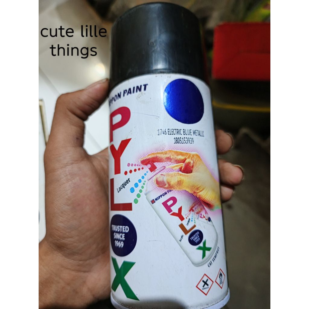 pylox pilox METALLIC COLOURS METALIC COLOURS CAT SEMPROT NIPPON PAINT type 1746 electric blue metall