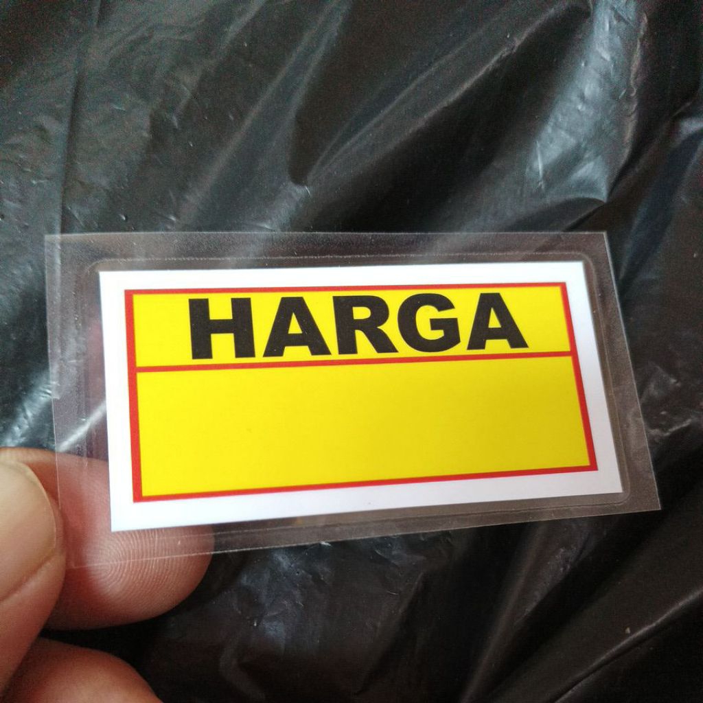 

Card Harga uk 3x6 cm 1 set isi 12 pcs/ Card harga laminating / card harga bisa tulis dan hapus