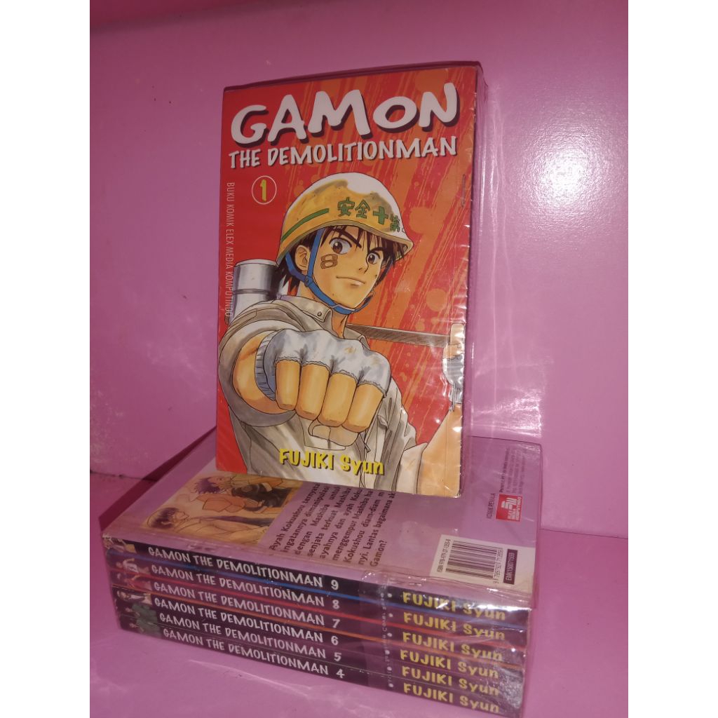 komik gamon the demolitionman vol 1-9 tamat