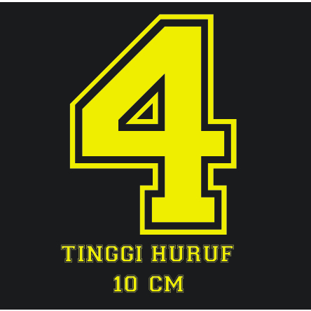 

stiker cuting vinyl prehuruf ukuran 10 cm paling murah mudah di pasang untuk grobak entalase kaca