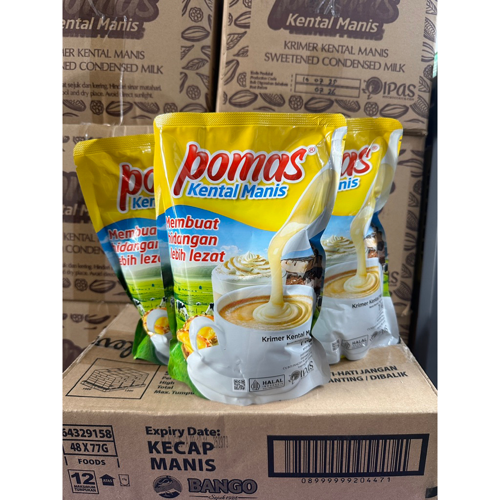 

POMAS SUSU KRIMER KENTAL MANIS KEMASAN 1 KG