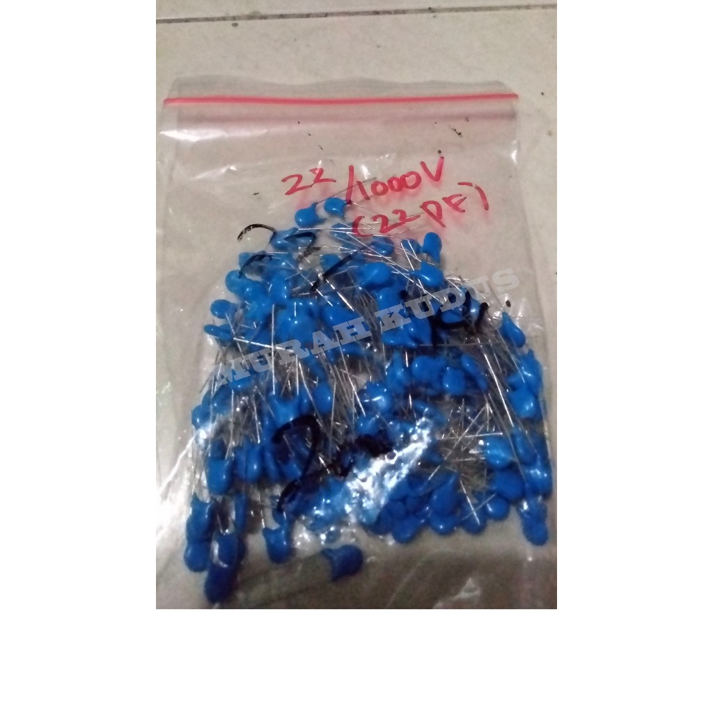 CAPASITOR MILAR BIRU (10PF) BERBAGAI UKURAN (22uF/1000V) /(33uF/1000V)/(68/1000V)/(103uF/1000V)/(151