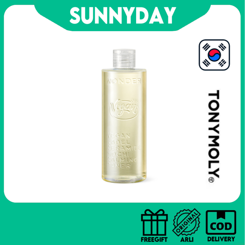 [TONYMOLY] Wonder Vegan Label Ceramide Mochi Calming Toner 500ML