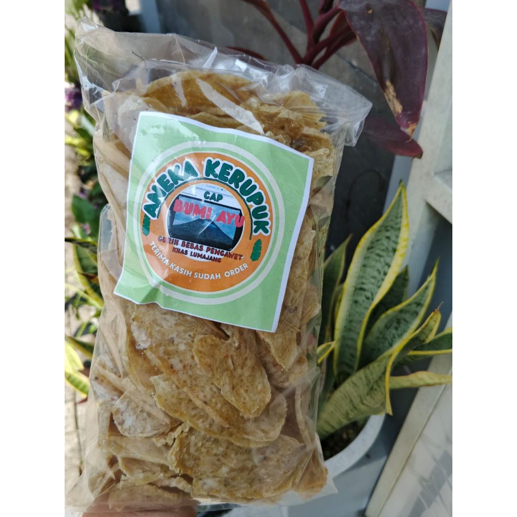 

Kerupuk Nasi/Puli Cap Bumi Ayu Lumajang 500 gr